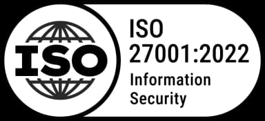 ISO 27001 certified badge
